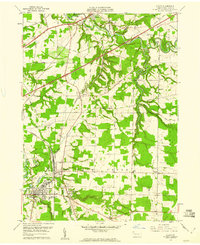 Albion 1959 topographic map thumbnail