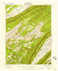 Allensville 1935 topographic map thumbnail