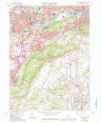 Allentown East 1964 topographic map thumbnail
