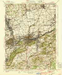 Allentown 1939 topographic map thumbnail