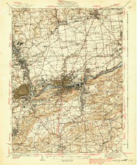 Allentown 1939 topographic map thumbnail