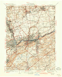 Allentown 1939 topographic map thumbnail