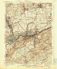 Allentown 1939 topographic map thumbnail