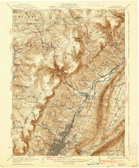 Altoona 1922 topographic map thumbnail