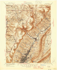 Altoona 1922 topographic map thumbnail