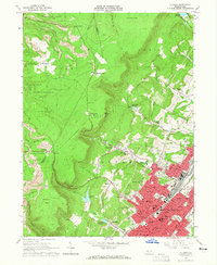 Altoona 1963 topographic map thumbnail