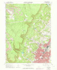 Altoona 1963 topographic map thumbnail