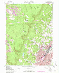 Altoona 1963 topographic map thumbnail