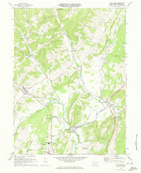 Alum Bank 1971 topographic map thumbnail