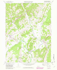 Alum Bank 1971 topographic map thumbnail
