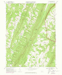 Amaranth 1967 topographic map thumbnail