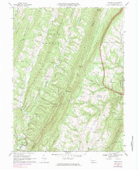 Amaranth 1967 topographic map thumbnail