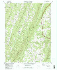 Amaranth 1994 topographic map thumbnail