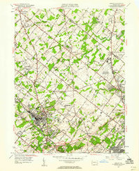 Ambler 1952 topographic map thumbnail