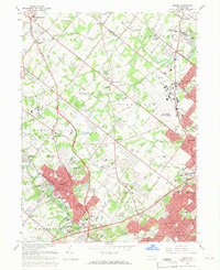 Ambler 1966 topographic map thumbnail