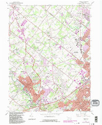 Ambler 1966 topographic map thumbnail