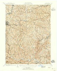 Amity 1901 topographic map thumbnail