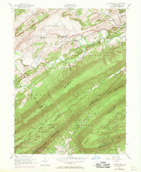 Andersonburg 1952 topographic map thumbnail