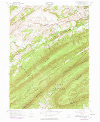 Andersonburg 1952 topographic map thumbnail