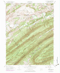 Andersonburg 1952 topographic map thumbnail