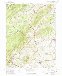 Arendtsville 1944 topographic map thumbnail