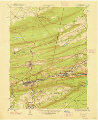 Ashland 1947 topographic map thumbnail