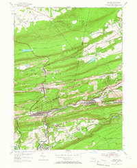 Ashland 1953 topographic map thumbnail