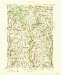 Auburn Center 1947 topographic map thumbnail