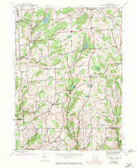 Auburn Center 1945 topographic map thumbnail
