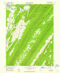 Aughwick 1959 topographic map thumbnail