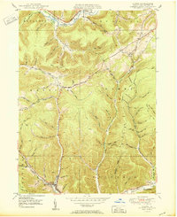 Austin 1950 topographic map thumbnail