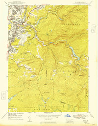 Avoca 1949 topographic map thumbnail