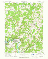 Avonmore 1964 topographic map thumbnail