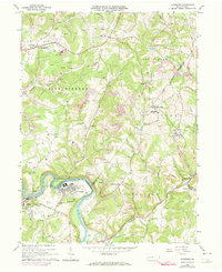 Avonmore 1964 topographic map thumbnail