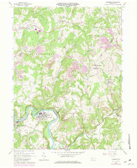 Avonmore 1964 topographic map thumbnail
