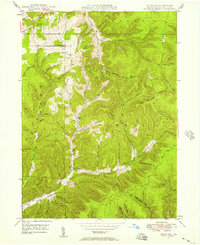 Ayers Hill 1947 topographic map thumbnail