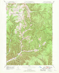 Ayers Hill 1947 topographic map thumbnail