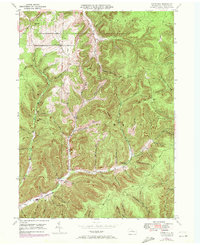 Ayers Hill 1947 topographic map thumbnail