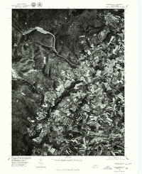 Bakersville 1977 topographic map thumbnail