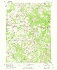 Barkeyville 1963 topographic map thumbnail