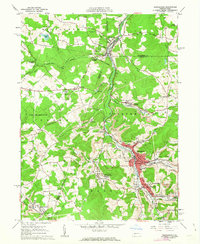 Barnesboro 1961 topographic map thumbnail