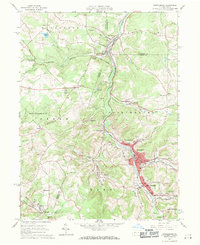 Barnesboro 1961 topographic map thumbnail