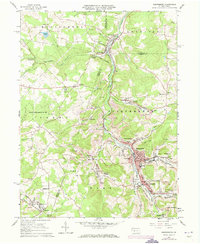 Barnesboro 1961 topographic map thumbnail