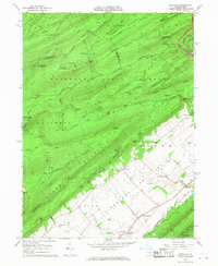 Barrville 1966 topographic map thumbnail