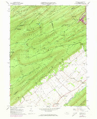 Barrville 1966 topographic map thumbnail
