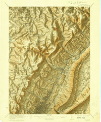 Altoona 1922 topographic map thumbnail