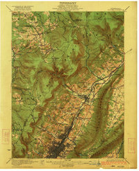 Altoona 1922 topographic map thumbnail