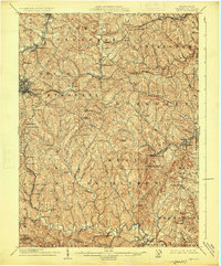 Amity 1904 topographic map preview