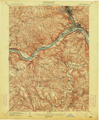 Beaver 1904 topographic map preview
