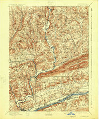Bloomsburg 1894 topographic map thumbnail